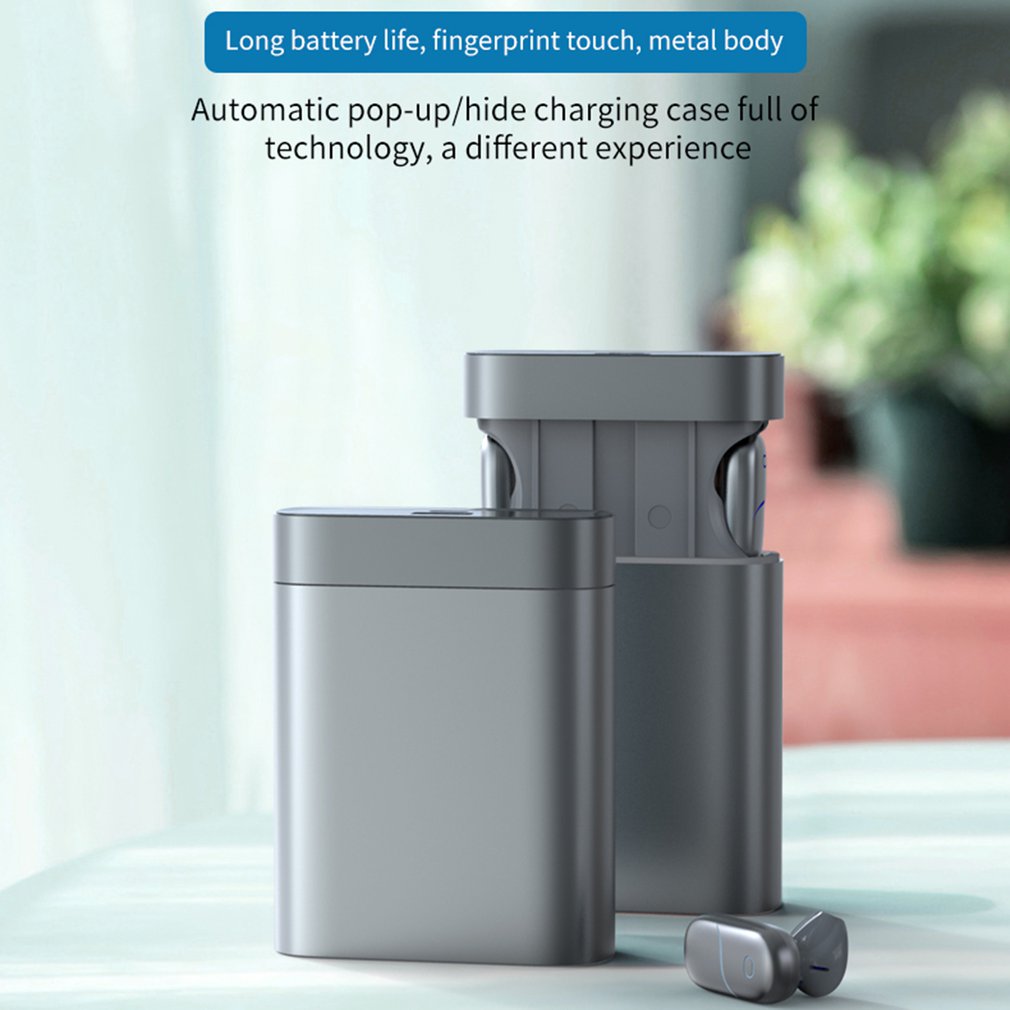 T6 TWS Wireless Bluetooth 5.0 Sports Earphone Earbuds Waterproof Stereo Music Calling Headset with Touch Control Charging Case T6 TWS Wireless Bluetooth 5.0 Sports Earphone Earbuds Waterproof Stereo Music Calling Headset with Touch Control Charging Case
